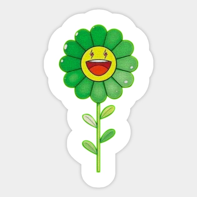 smile flower Sticker by sigitakagami